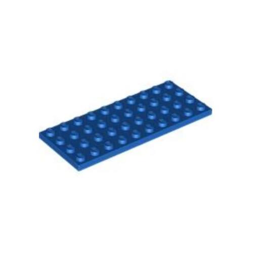 乐高/LEGO积木零配件 303023 3030 蓝色 4x10 小颗粒基础板303073