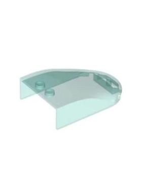 乐高/LEGO积木零件 6446029 35303 18973 透明浅蓝色 6x4x1挡风板