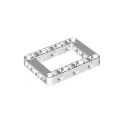 乐高/LEGO积木零件 6016156 64179 白色 孔臂圈梁框 EV3 SPIKE