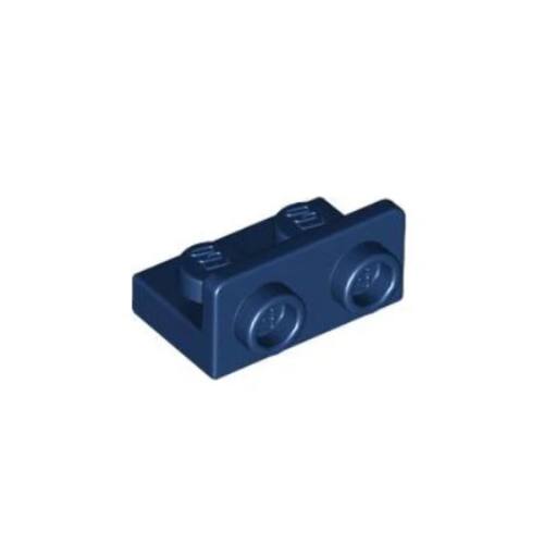 乐高/LEGO积木零配件 6371455 99780 深蓝色 1x2 反向托架壁板