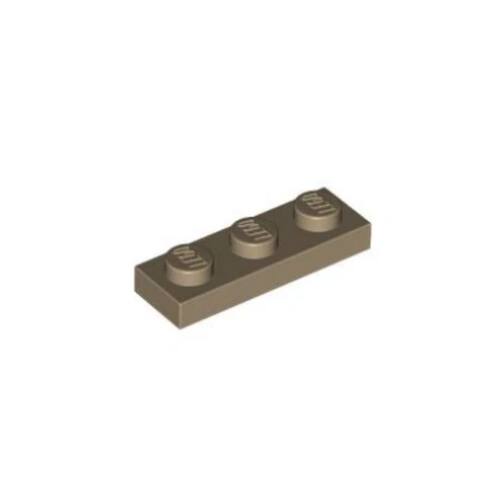 乐高/LEGO积木零件 6132768 3623 深米色 1x3 基础板