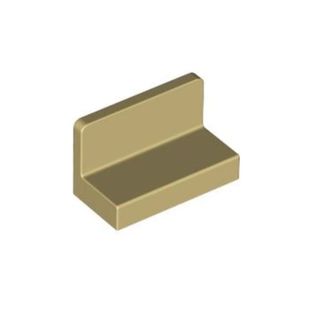 乐高LEGO积木零配件 6146221 4865 15714 26169 米色 1x2x1墙壁板