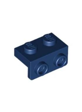 乐高/LEGO积木零配件 6350417 99781 深蓝色 1x2 托架侧面砖