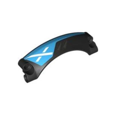 乐高/LEGO 6452241 104800 黑色印刷件 9x2x3科技面板 2459pr0004