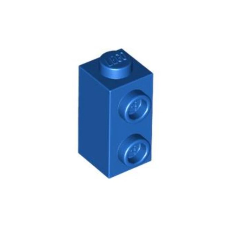乐高/LEGO积木零配件 6290531 32952 蓝色 1x1x1-2/3单侧双凸点砖