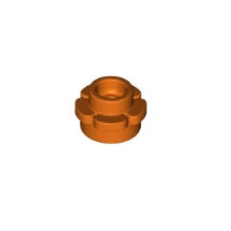 乐高/LEGO积木零件 6475523 24866 红橙色 1x1 圆粒板五小花瓣