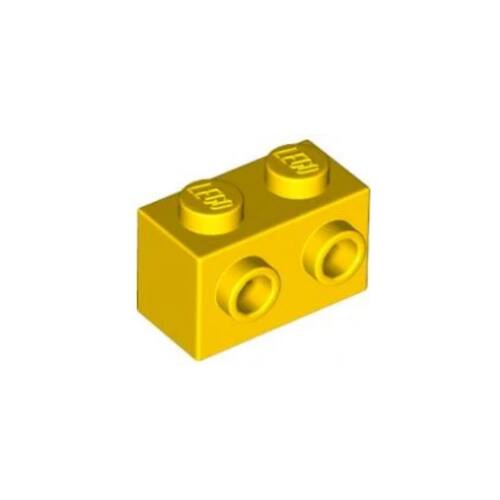 乐高/LEGO积木零配件 6119197 11211 黄色 1x2 单侧带凸砖