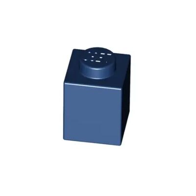 乐高/LEGO积木零件 4255413 3005 30071 35382 深蓝色 1x1基础砖