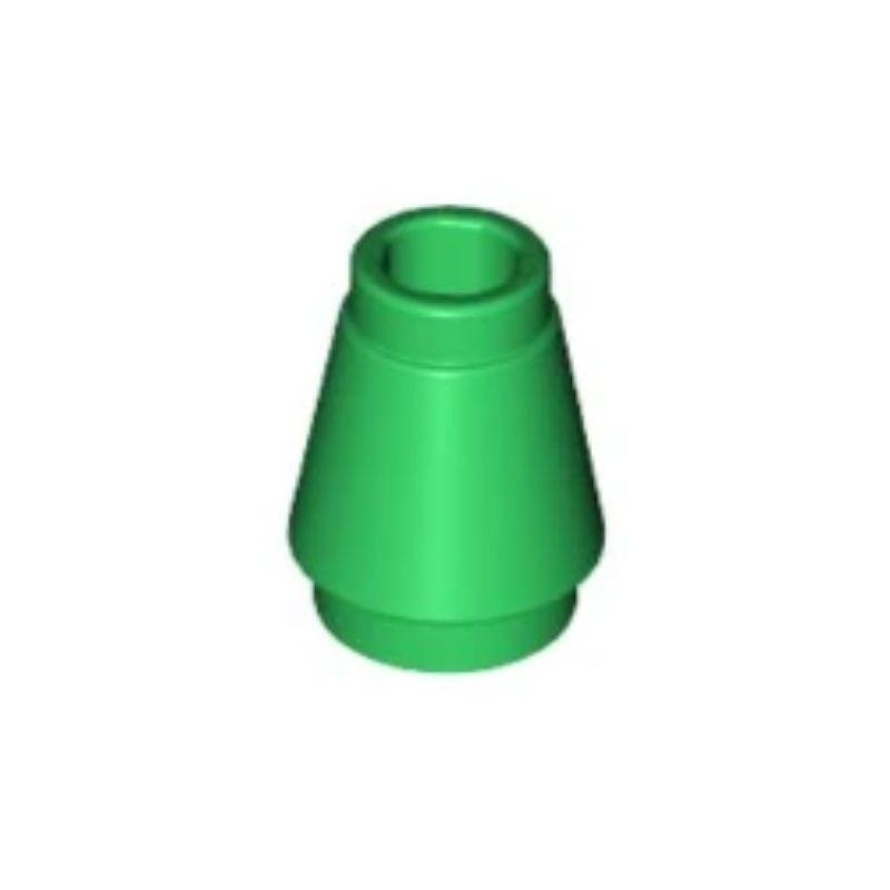 乐高/LEGO积木零件 4529239 4589 59900 15551 绿色 1x1 圆锥