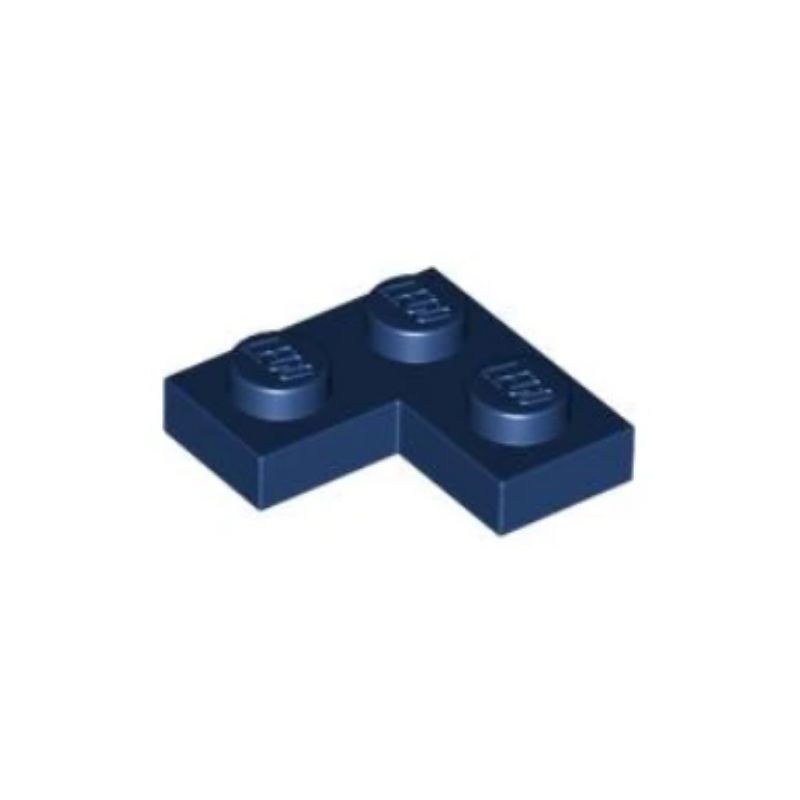 乐高/LEGO零件 4528482 2420 63325 4252046 深蓝色 2x2 转角板