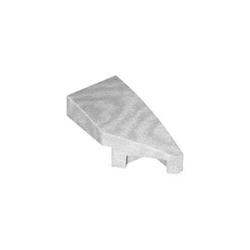 乐高/LEGO积木零配件 6385509 29119 金属银色 1x2 楔形弧面 右