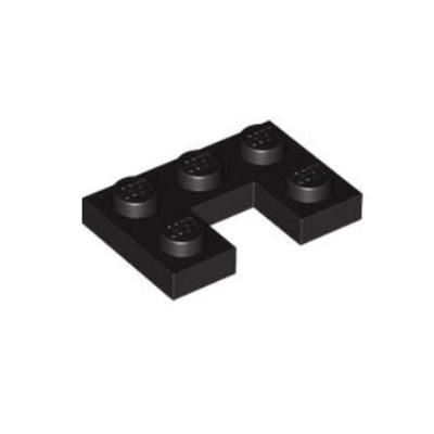 乐高/LEGO积木零件 6493691 73831 黑色 2x3凹型板 异形板