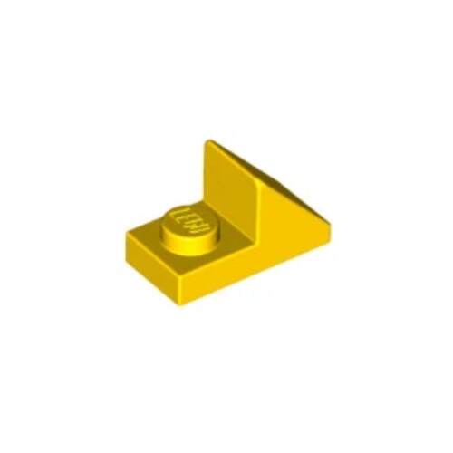 乐高LEGO零件 6018491 15672 92946 6069170 黄色 1x2 斜坡面板