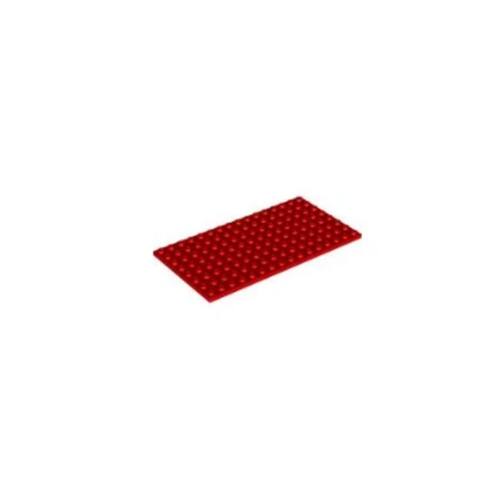 乐高LEGO积木零件 6013675 92438 红色 8x16 基础板 小颗粒底板