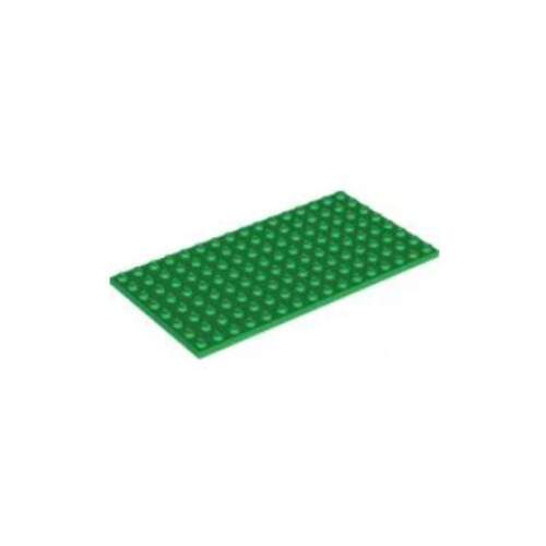 乐高LEGO积木零件 4610602 92438 绿色 8x16 基础板 小颗粒底板