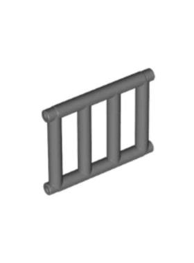 乐高/LEGO积木零件 4521886 62113 深灰色 1x4x3 梯形栅栏件