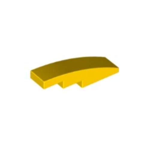乐高/LEGO积木零件 6024715 61678 11153 4522035 黄色 1x4弧形砖