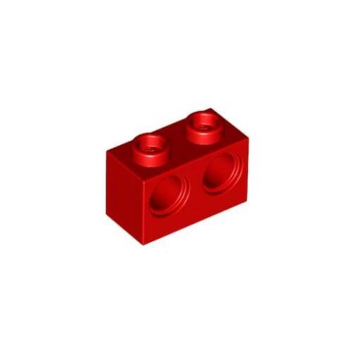 乐高/LEGO积木零件 4179355 32000 红色 1x2 带2孔砖孔梁