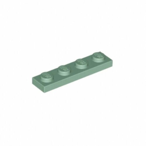 乐高/LEGO积木零件 6100234 3710 沙绿色 1x4 基础板 4颗粒板