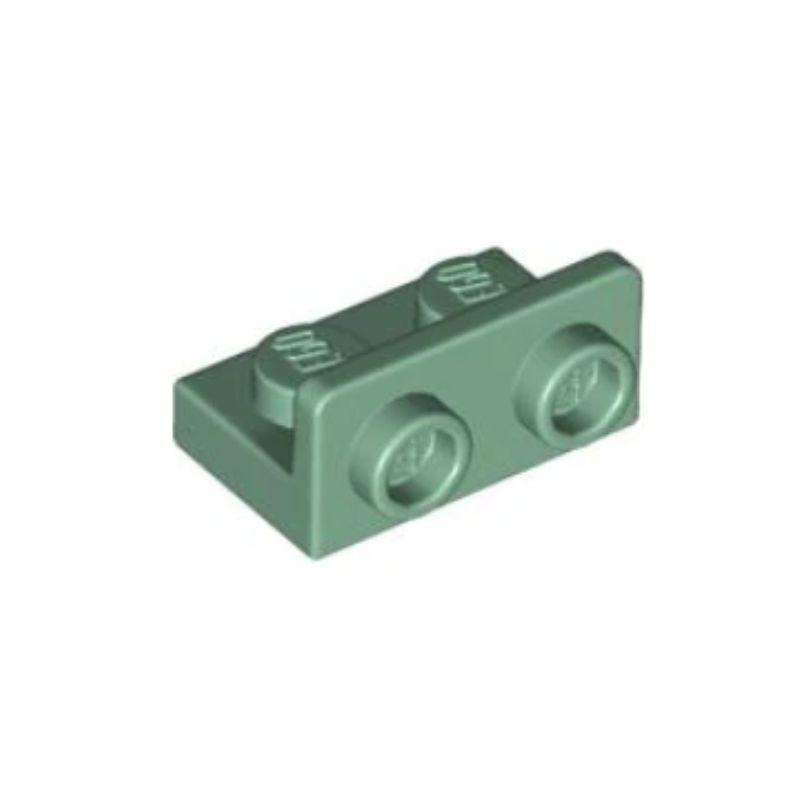 乐高/LEGO零件 6423391 99780 6052779 沙绿色 1x2 反向托架壁板