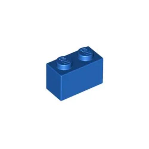 乐高/LEGO零件 300423 3004 3065 35743 蓝色 1x2 基础砖 4613959