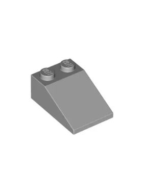 乐高/LEGO积木零配件 4211421 3298 30474 浅灰色 3×2斜坡面砖