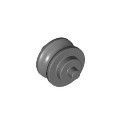 乐高/LEGO积木零件 6005463 3464 深灰色 车轮 轮毂