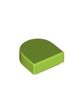 乐高/LEGO零件 6250601 24246 35399 6236776浅绿色1X1半圆光面板