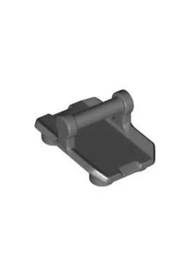 乐高/LEGO积木零件 6258991 30166 深灰色 4凸点手持盾牌