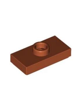 乐高/LEGO积木零件 6092602 15573 3794 深橙色 1x2二转一板