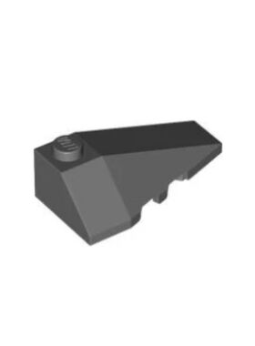 LEGO/乐高积木零配件 4210867 43711 深灰色 2x4 楔形砖 MOC