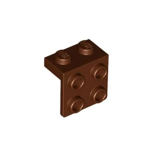 乐高LEGO零件 6117976 44728 92411 21712 红棕色 1x2托架6075212