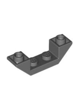 乐高/LEGO零件 6185675 32802深灰色 4x2反向斜坡砖 车结构固定件