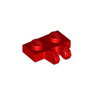 乐高LEGO零件 6266205 50340 60471 4515338 红色 1x2 单侧带铰链