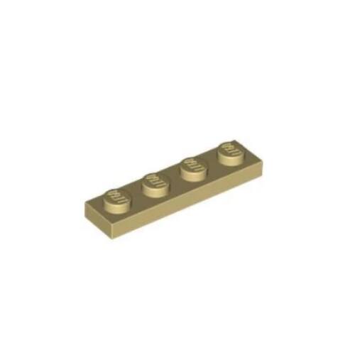 乐高/LEGO积木零件 4113233 3710 米色 1x4 基础板 4颗粒板