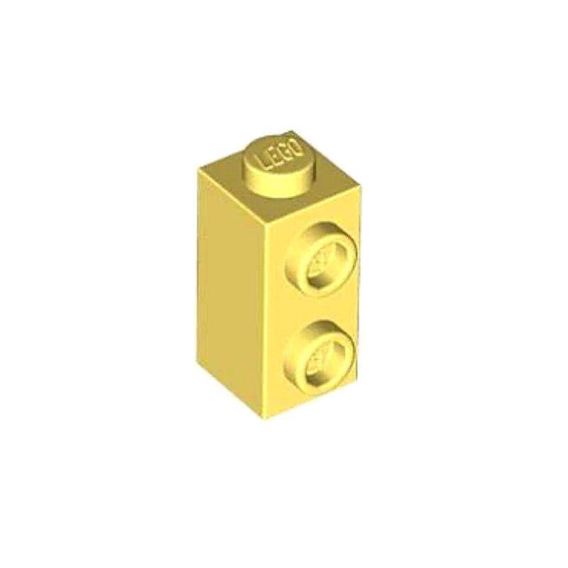 乐高/LEGO零件 6430416 32952 亮浅黄色 1x1x1-2/3单侧双凸点砖 - 实物图