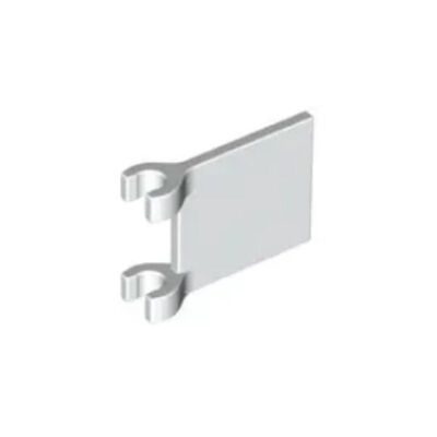 乐高/LEGO 6011794 11055 2335 80326 6365487 白色 2×2标志旗帜