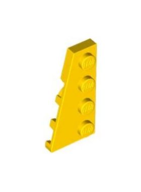 乐高/LEGO积木零配件 4161331 41770 63333 黄色 2x4 楔形板 左
