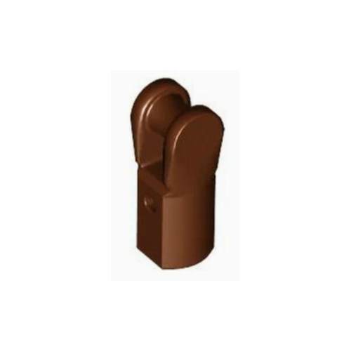 乐高/LEGO零件 6476174 23443 49755 棕色 单侧铰链 连接件