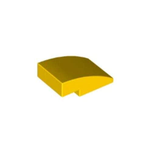乐高/LEGO积木零配件 6198024 24309 黄色 2x3 弧形砖