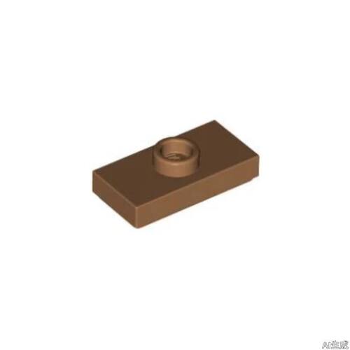 乐高LEGO积木零件 6292154 15573 3794 中肉色 1x2二转一板 78823
