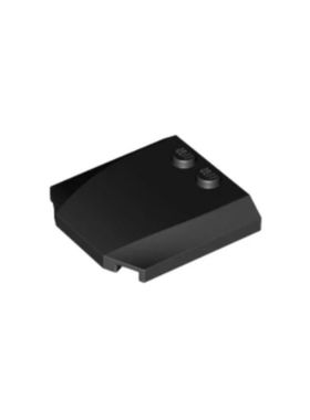 乐高/LEGO积木零件 4191191 45677 黑色 4x4车盖板