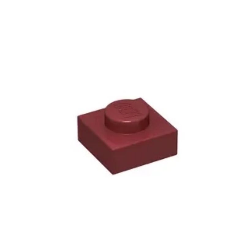 乐高/LEGO积木零件 4539114 3024 深红色 1x1 基础板 4183901