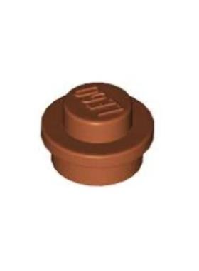 乐高/LEGO积木零件 6315782 4073 6141 34823 深橙色 1x1小圆板