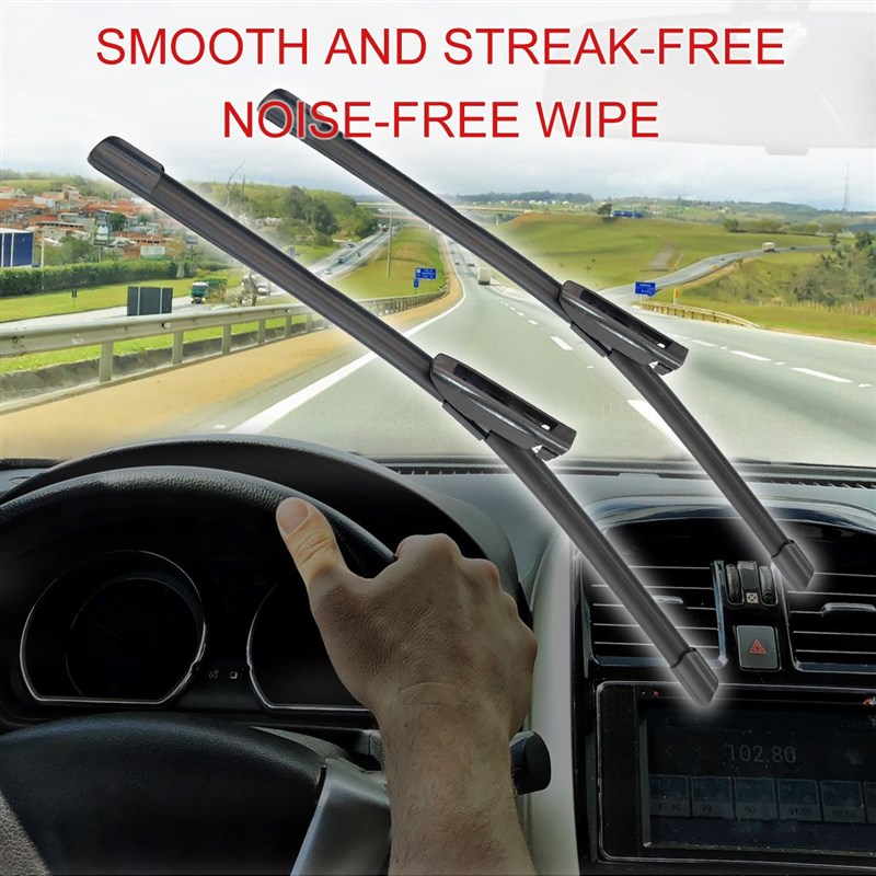 Front Wiper Blades For Dacia Renault Sandero MK 2 2016-2019