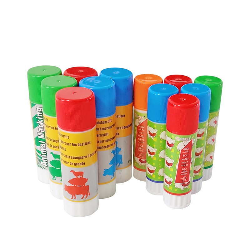 大号猪用记号蜡笔记号笔牛羊猪身画笔兽用标记笔畜牧养殖场24支装