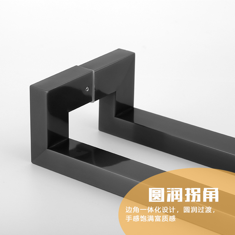 孔距575/775/975/1.175/1.460不锈钢双弯拉手 玻璃实木推拉门把手