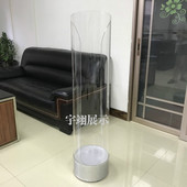 颈枕柜飞机枕展示柜U型枕展示架颈枕柜车枕亚克力头枕展柜可定制