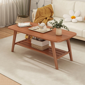 茶几客厅家用2024新款 茶桌 小户型简易实木桌子出租屋家用简约日式