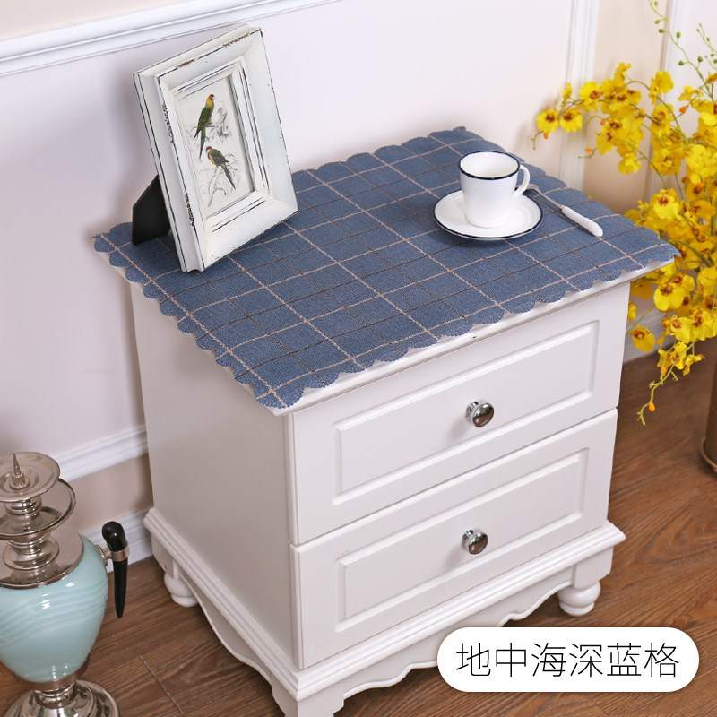 。电视柜罩个性电视柜罩床头柜盖布免洗盖巾防水防尘客厅简约家用